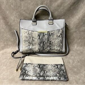 ANTONIO MELANI Two in one laptop tote purse